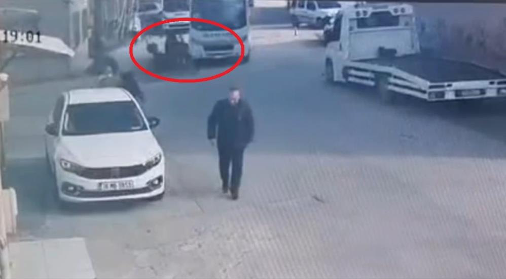 Bursa’daki korkunç kaza kamerada