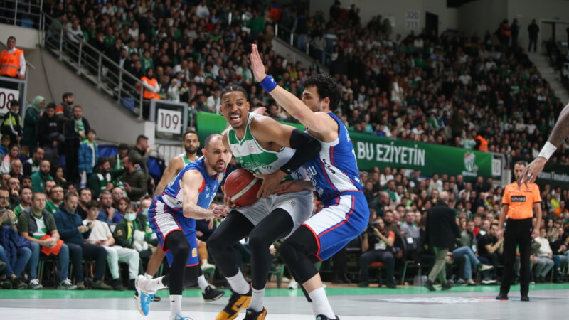 Türkiye Sigorta Basketbol Süper Ligi 15. hafta maçında Bursaspor İnfo
