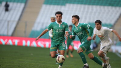 Bursaspor’dan aylar sonra bir ilk!