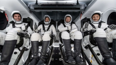 İlk Türk astronot uzayda