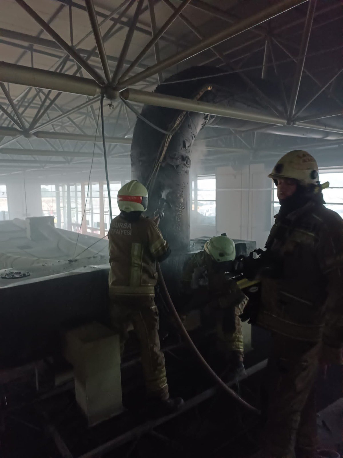 BURULAŞ’tan Terminal’deki yangınla ilgili önemli duyuru