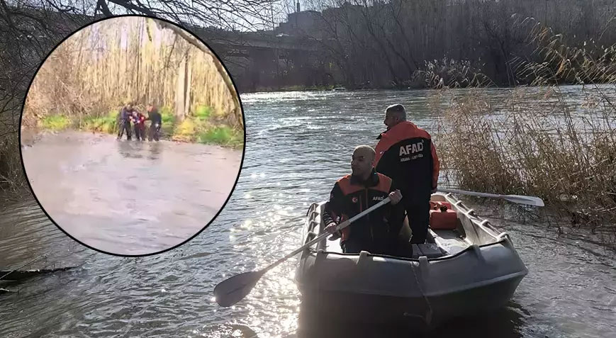 Dicle Nehri’ne düşen kadın, kurtarıldı