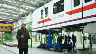 İstanbul Havalimanı metrosu sürücüsüz yerli tren seti raylara çıkmaya hazır