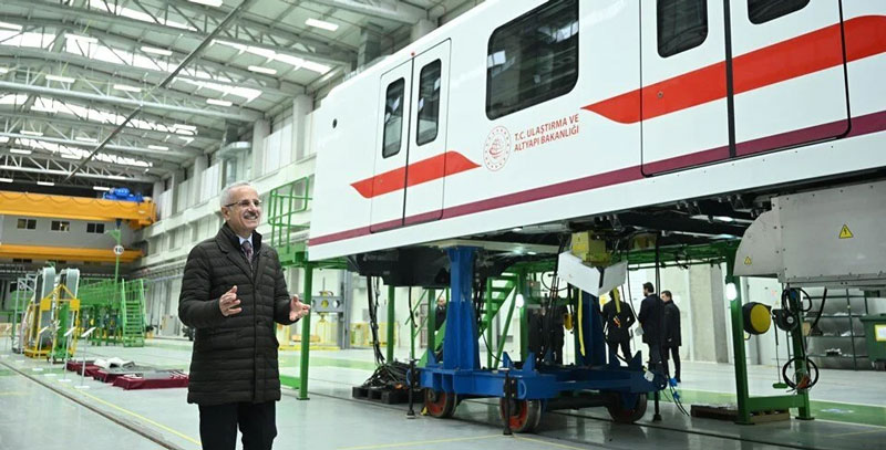 İstanbul Havalimanı metrosu sürücüsüz yerli tren seti raylara çıkmaya hazır