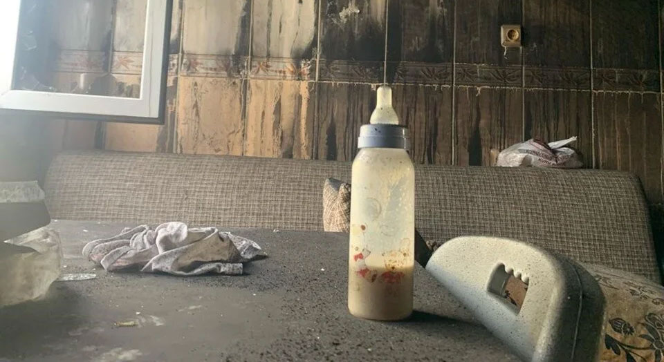 Elektrikli soba yangın çıkardı: Anne, baba ve ikiz çocukları hayatını kaybetti