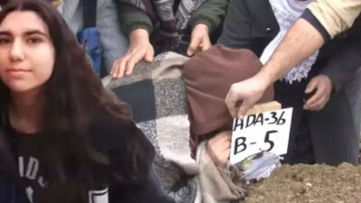 Silahlı çatışmada kurşunların hedefi olan Büşra toprağa verildi