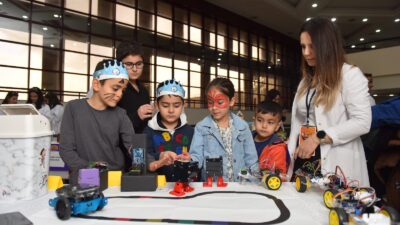 Yıldırımlı çocuklar tatilin tadını çıkardı