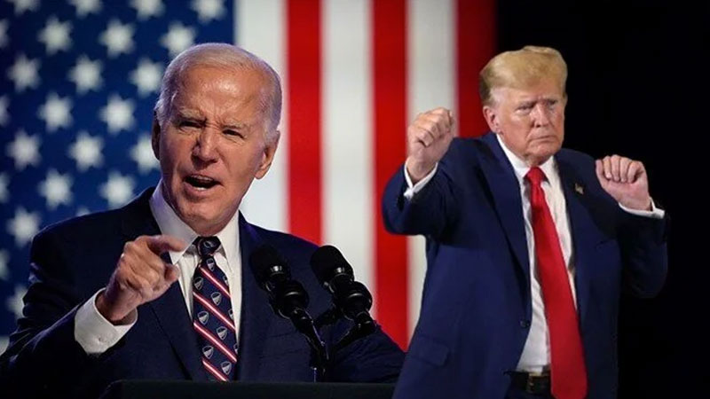 Biden ilk mitinginde Trump’ı hedef aldı: ‘Naziler ile aynı dili kullanıyor’