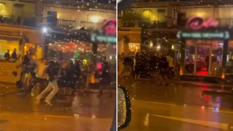 Bursa’da birbirlerine girdiler!