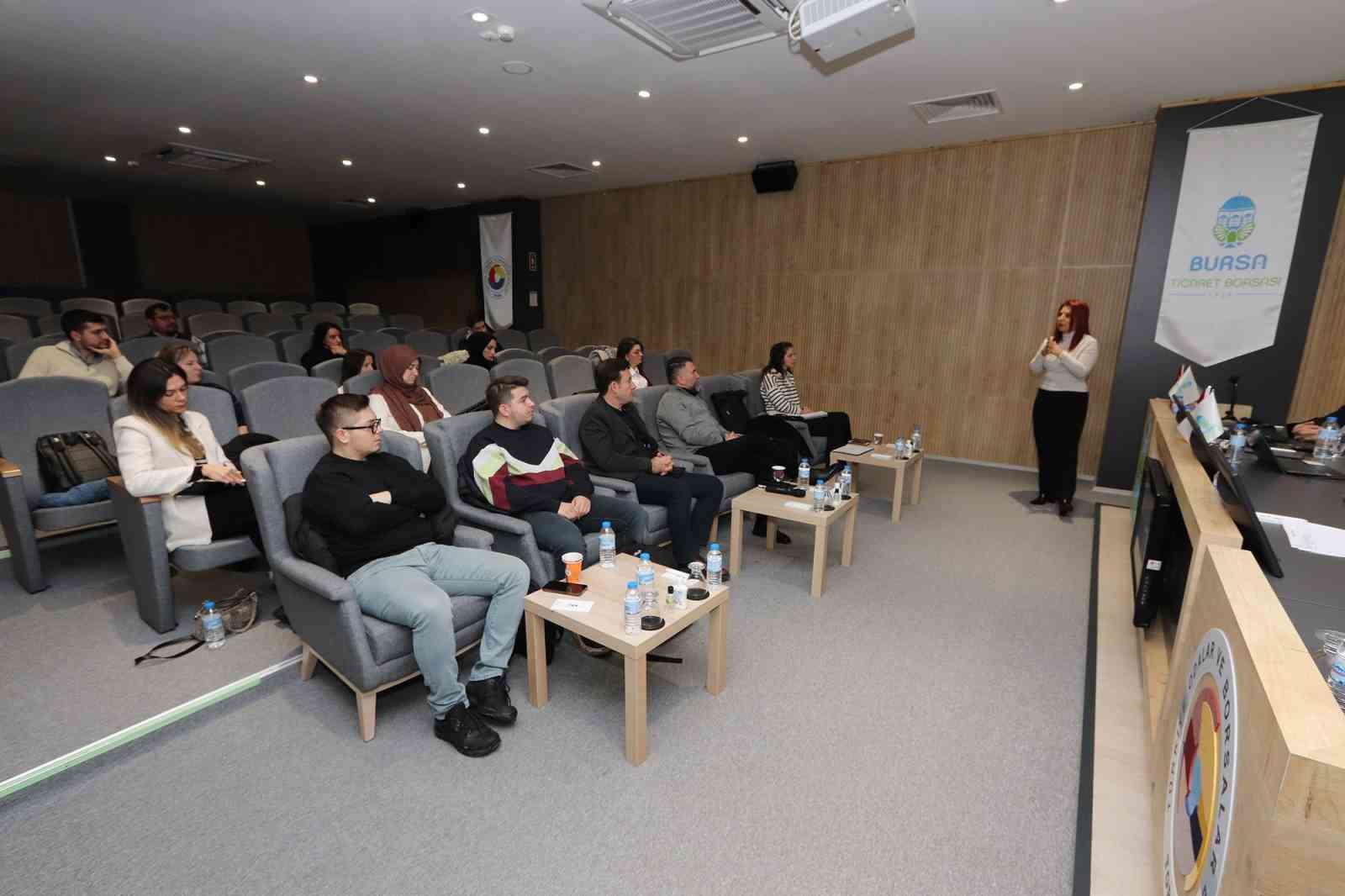 Bursa Ticaret Borsası’dan gıda firmalarına temel dış ticaret eğitimi