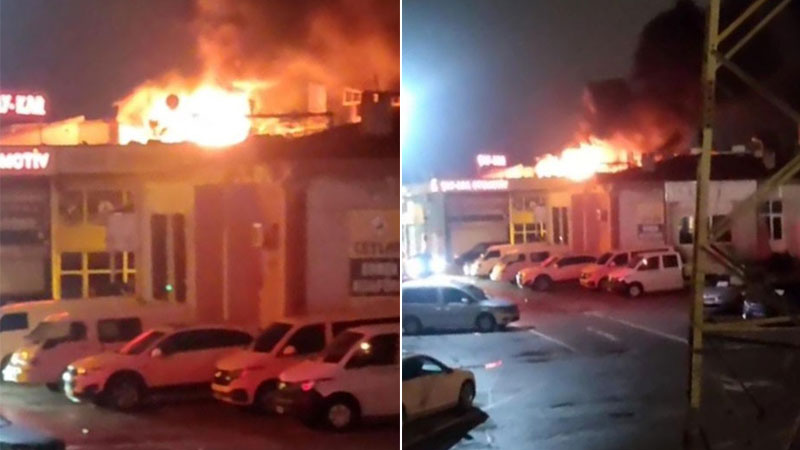 Bursa’da yangın paniği!