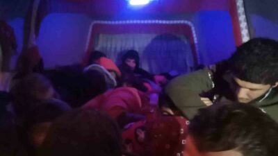 Bursa’da 45 kaçak göçmen ve 2 organizatör kıskıvrak yakalandı