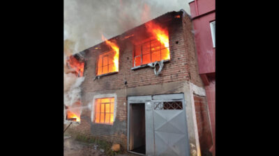 Bursa’da korku dolu anlar! Alev alev yandı