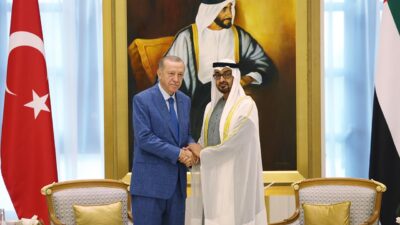 Cumhurbaşkanı Erdoğan, BAE Devlet Başkanı Al Nahyan ile görüştü