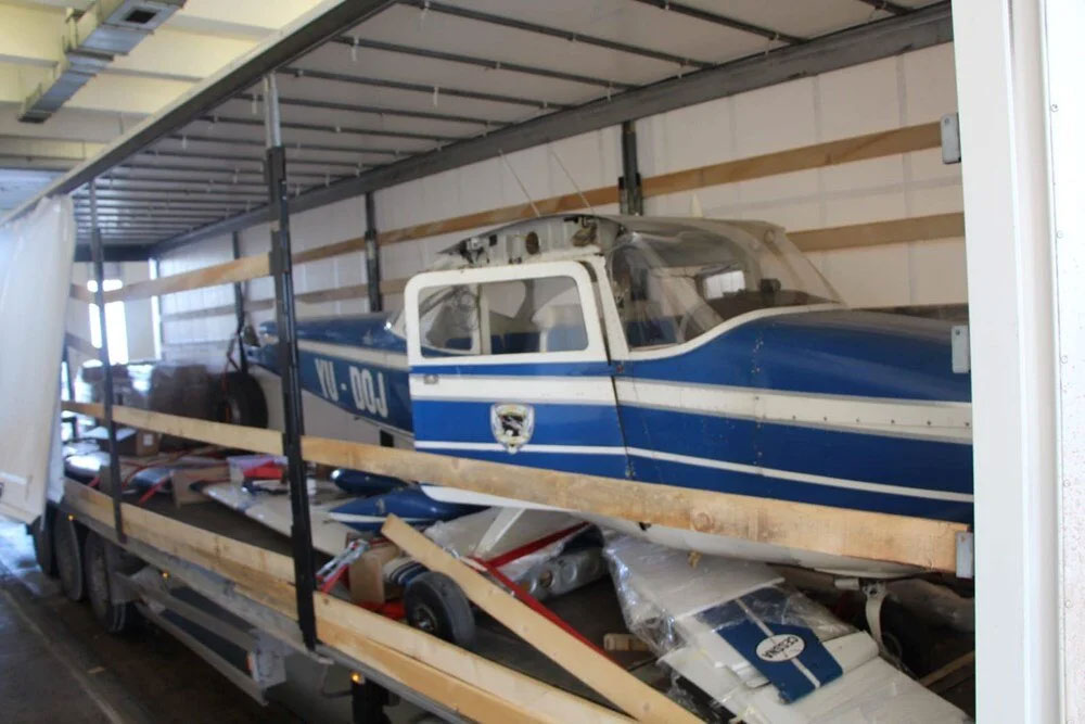 Kapıkule’de TIR’ın içinden uçak çıktı