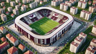 Bursa’ya 10 bin kişilik yeni stadyum! Heyecan veren görüntü…