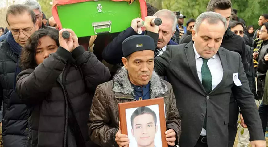 Endonezyalı üniversite öğrencisi, Kayseri’de toprağa verildi