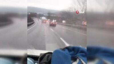 Bursa’da ilginç görüntü!