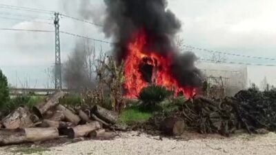 Bursa’da korku dolu anlar! Alev topuna döndü