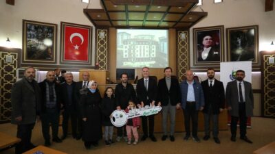 İnegöl’de TOKİ 3. etapta ilk konutlar teslim edilmeye başladı