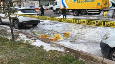 Kargo patladı, 4 çalışan zehirlendi