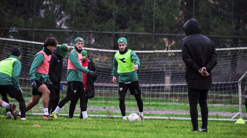 Bursaspor taktik çalıştı