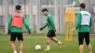 Bursaspor’da Ankara maçı hazırlıkları sürüyor