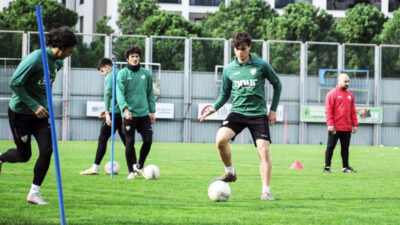 Bursaspor’da hazırlıklar sürüyor!