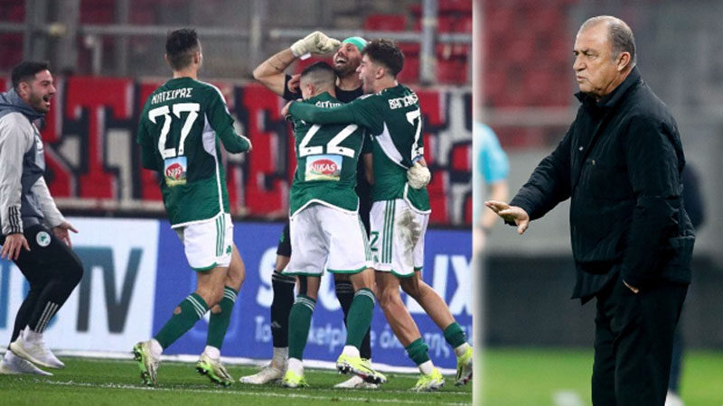 Fatih Terimli Panathinaikos Olympiakos’u eledi Fatih Terim'in teknik direktörlüğünü yaptığı Panathinaikos, Yunanistan Kupası son 16