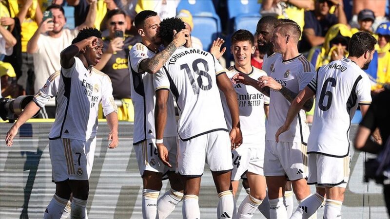 İspanya La Liga’nın 22’nci haftasında Real Madrid deplasmanda Las Palmas’ı