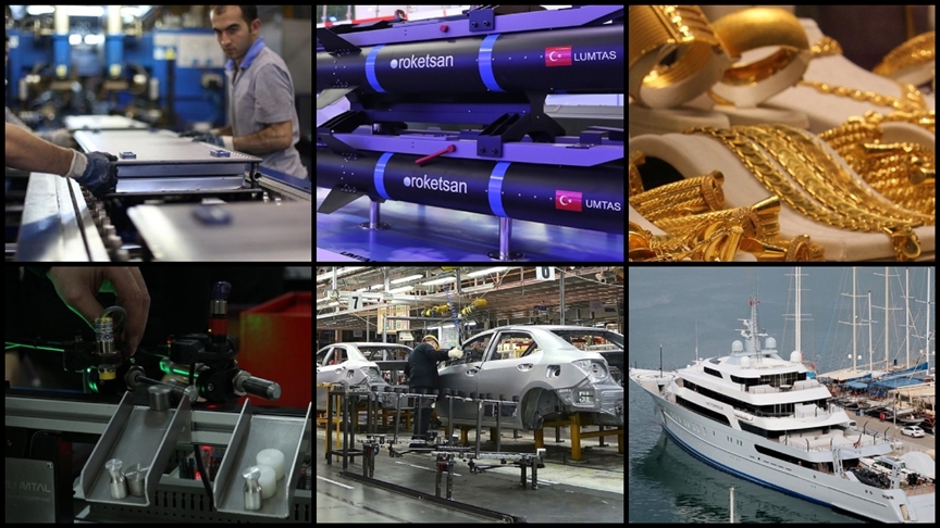 Sanayi bünyesindeki 7 sektör 2023’te ihracat rekoru kırdı