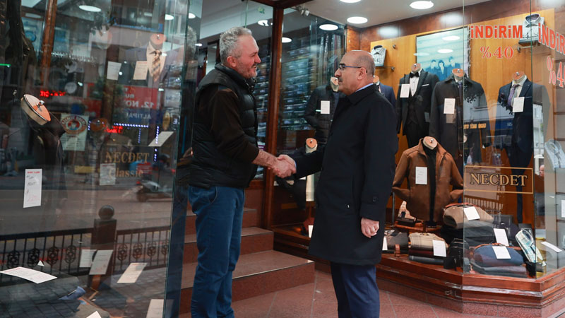 Bursa Valisi Demirtaş’tan esnafa ziyaret!