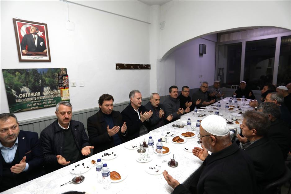 Bereket Sofrası, Göçmen Camii’nde kuruldu