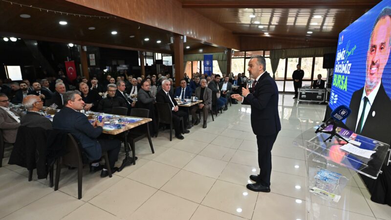 Başkan Alinur Aktaş; ‘Verdiğimiz sözleri bir bir yerine getiriyoruz’ Bursa Büyükşehir Belediye Başkanı Alinur Aktaş, şehrin 17 ilçesinde de