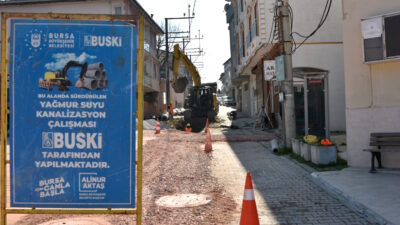 Bursa’da altyapı çalışmaları tam gaz