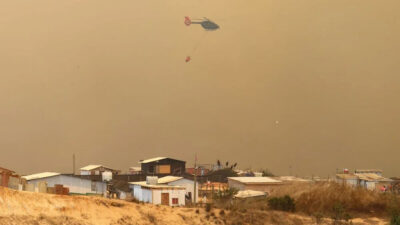 Şili’de orman yangınları