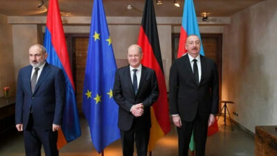 Aliyev ile Paşinyan Münih’te bir araya geldi