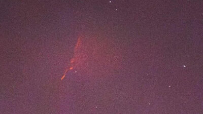 Bodrum’da ”Kızıl cin” görüntülendi