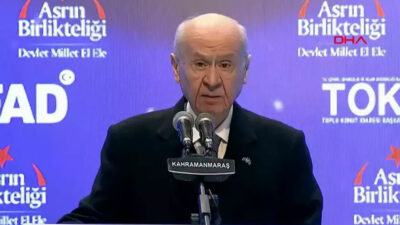 MHP lideri Bahçeli’den Kahramanmaraş’ta açıklamalar