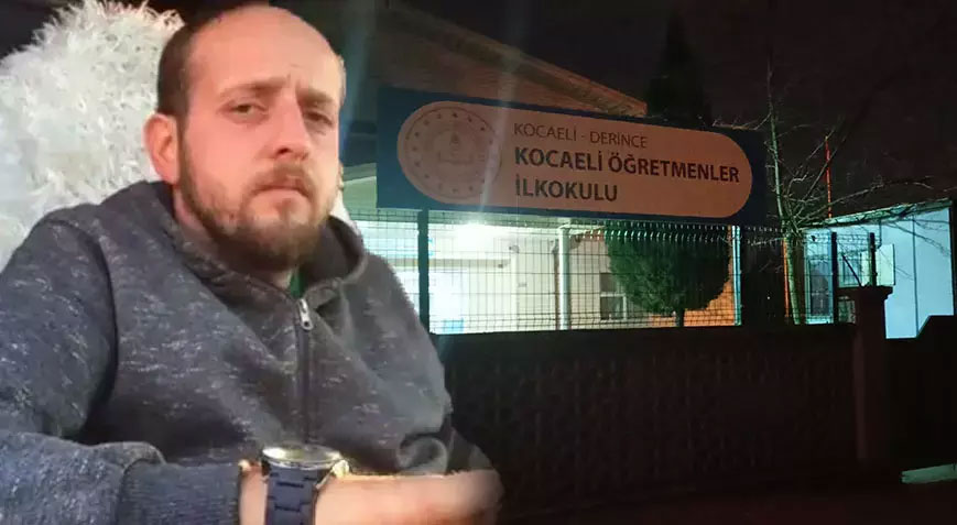 Çocuğunu almak için gittiği okulda öldürüldü