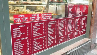 Restoranda fiyat listesi uygulaması: Esnafın kafası karıştı