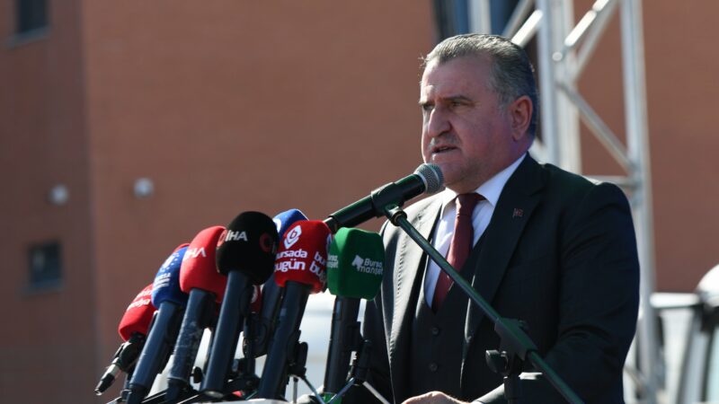 Bursa Büyükşehir Belediyesince Yıldırım ilçesi Vakıf Mahallesi'nde inşa edilen Vakıf