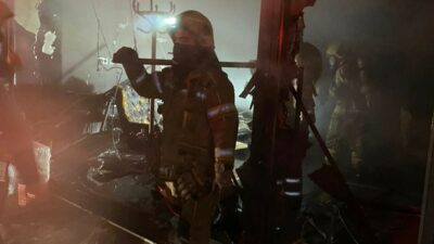 Bursa’da korkutan yangın! Alev alev yandı