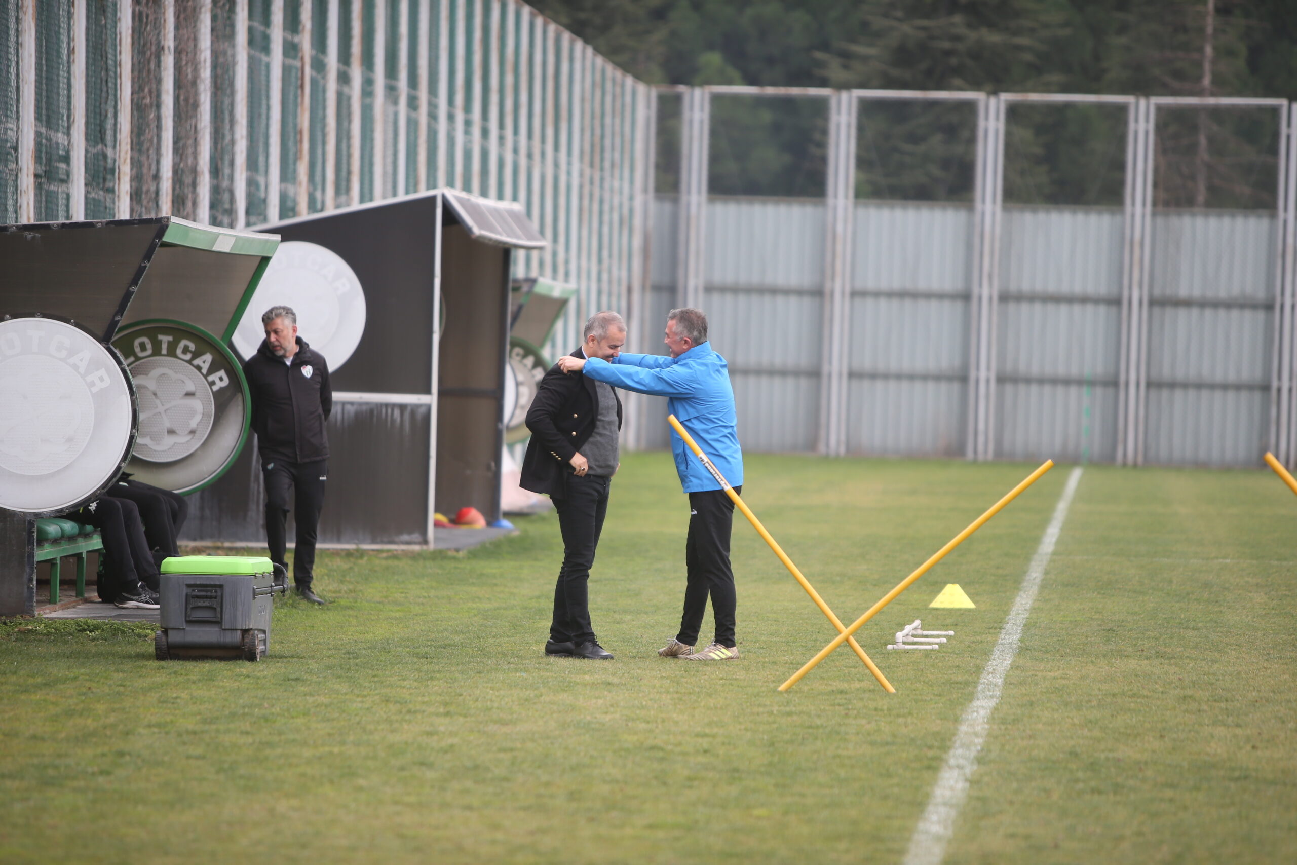 Bursaspor’a sürpriz ziyaretçi!