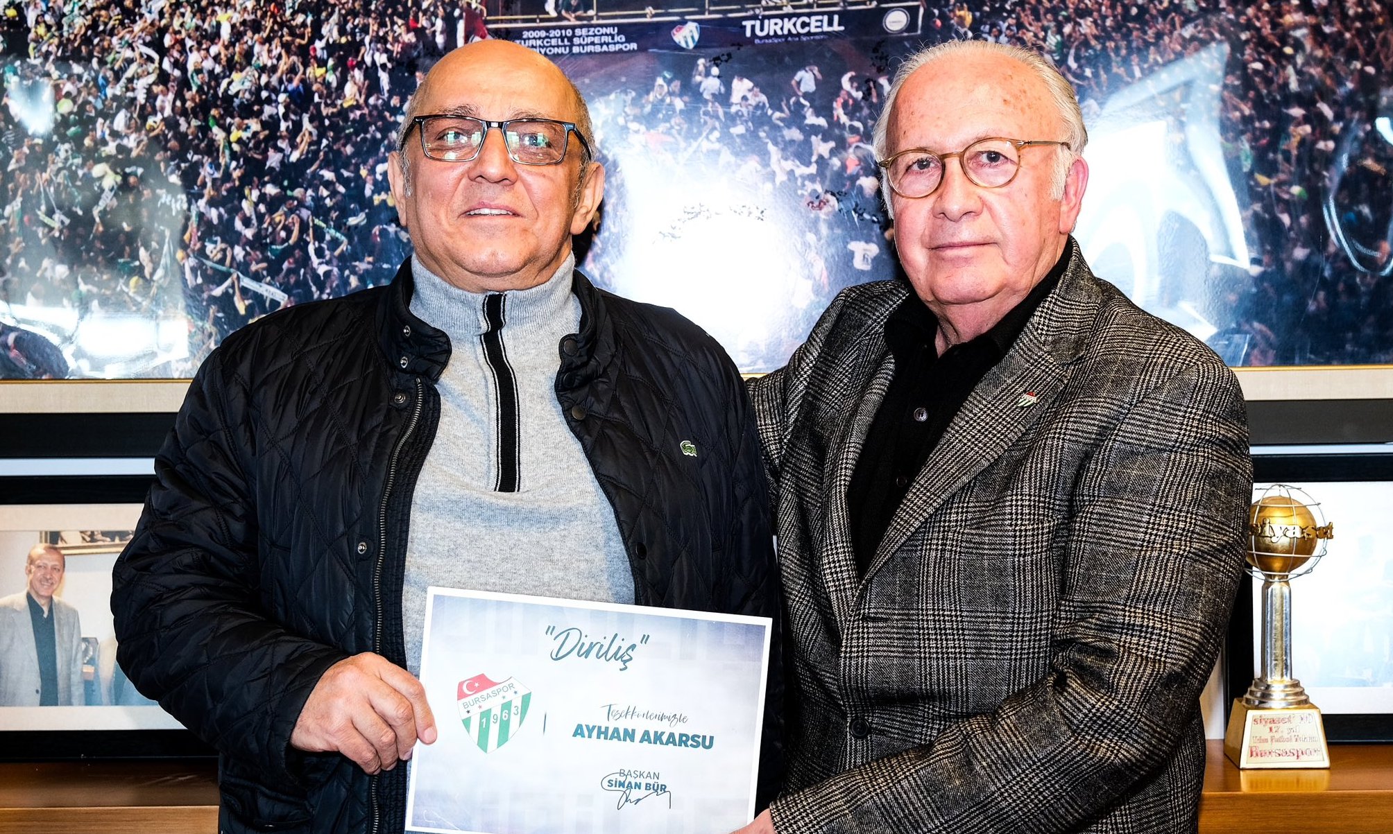 Bursaspor’un ‘Diriliş’ kampanyasına bir destek daha!