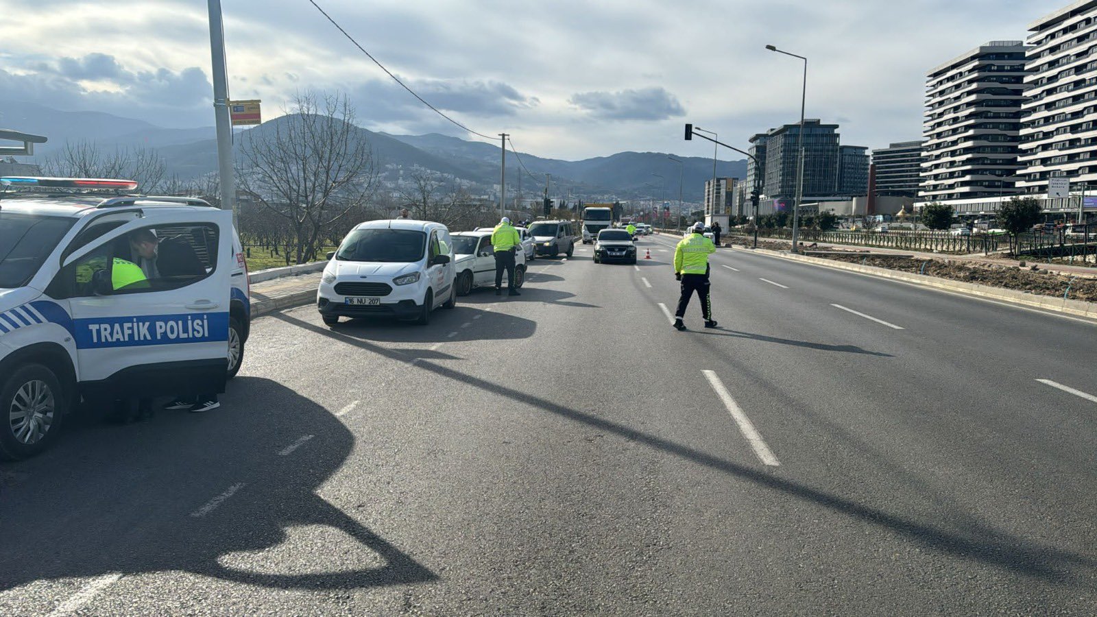 Bursa’da emniyet kemeri denetimi Bursa’da emniyet kemeri denetimi