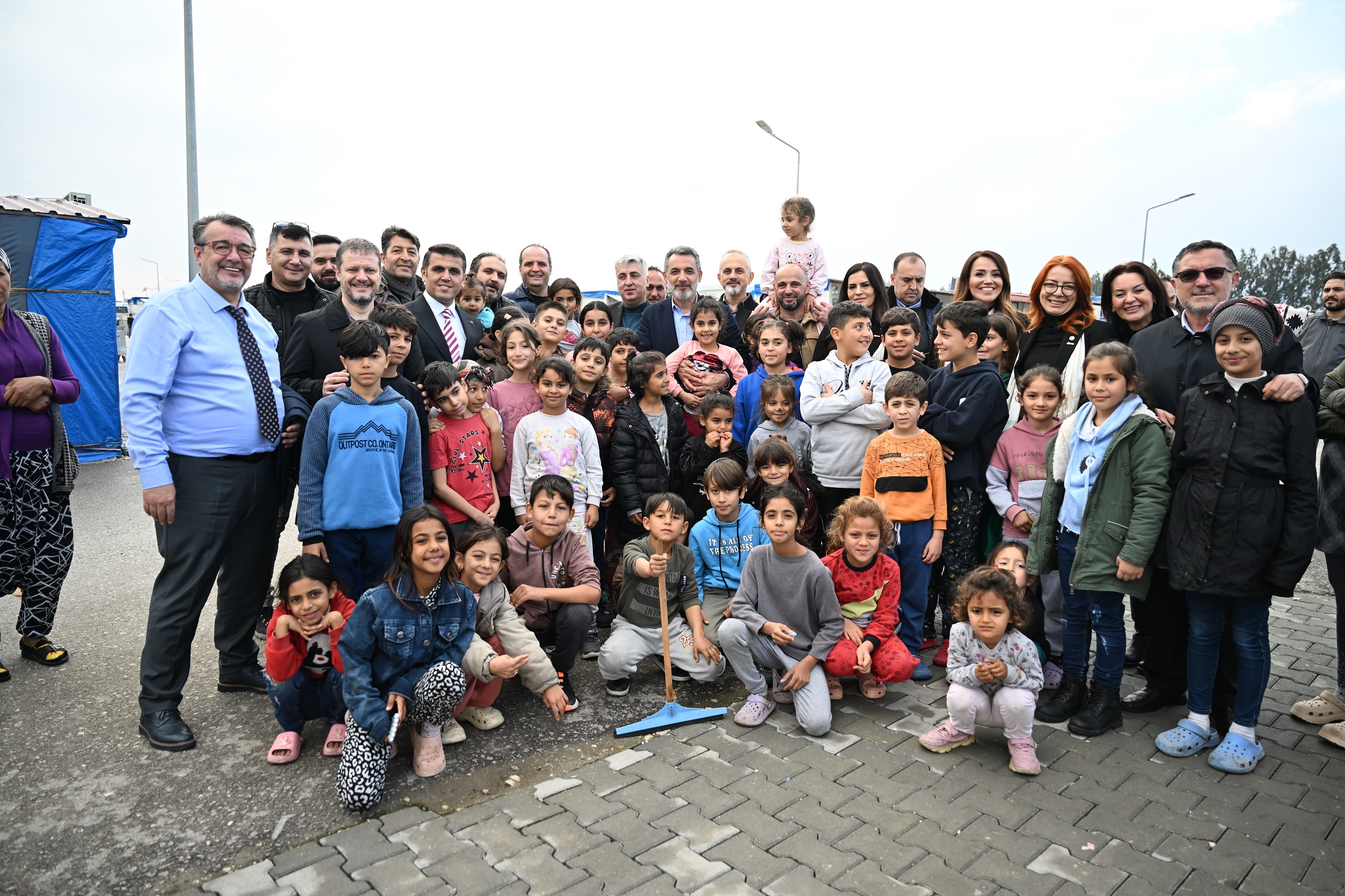 Asrın felaketinin 1. yıldönümünde BTSO heyeti Hatay’da