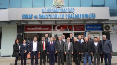 BESOB’tan Kahramanmaraş’a moral ziyareti