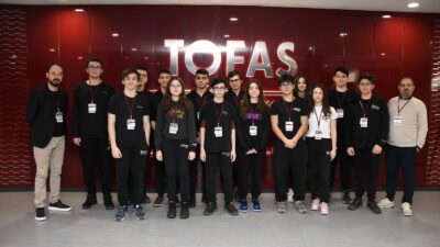 Şahinkayalı öğrencilerden Tofaş çıkarması