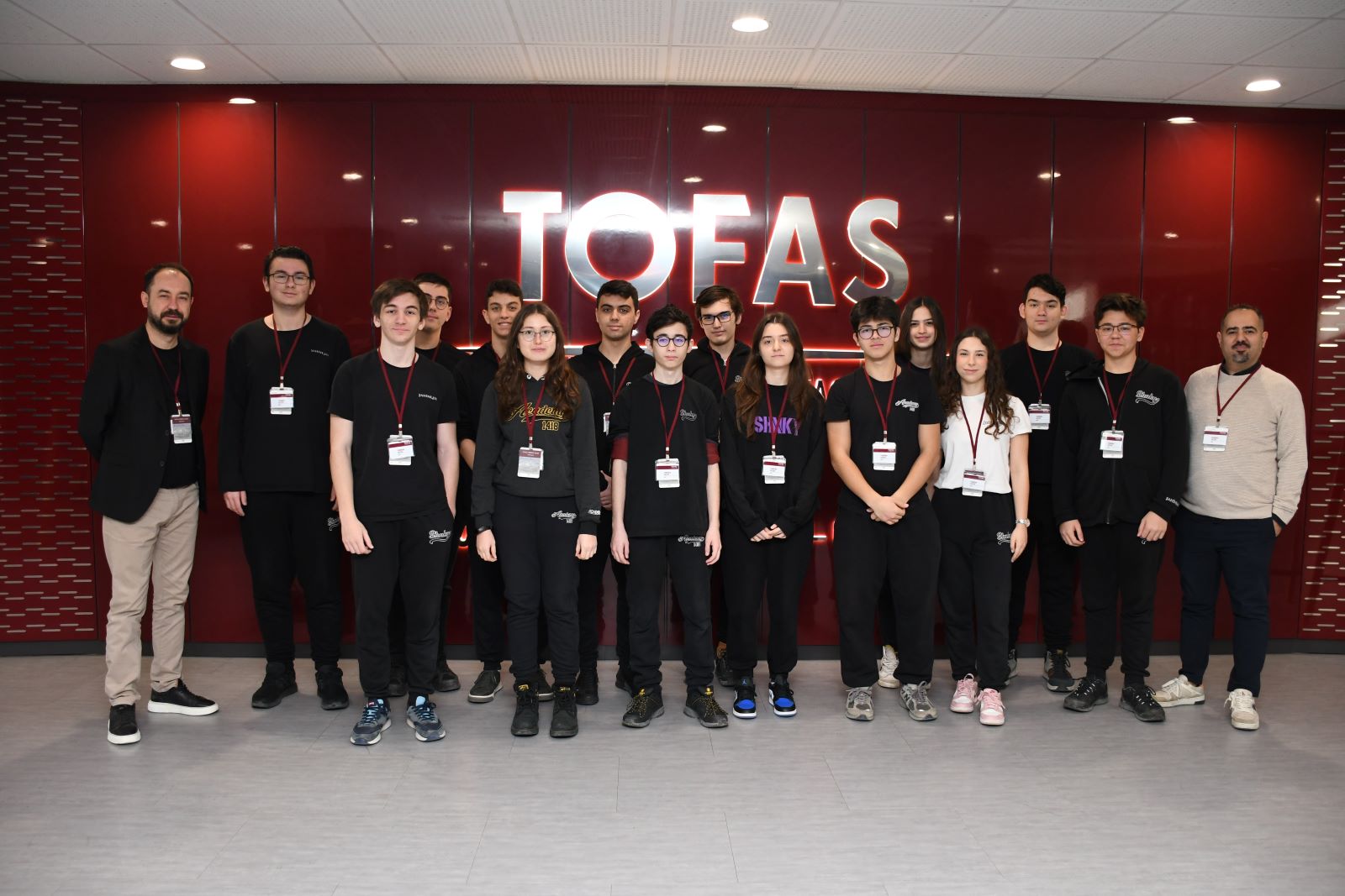 Şahinkayalı öğrencilerden Tofaş çıkarması